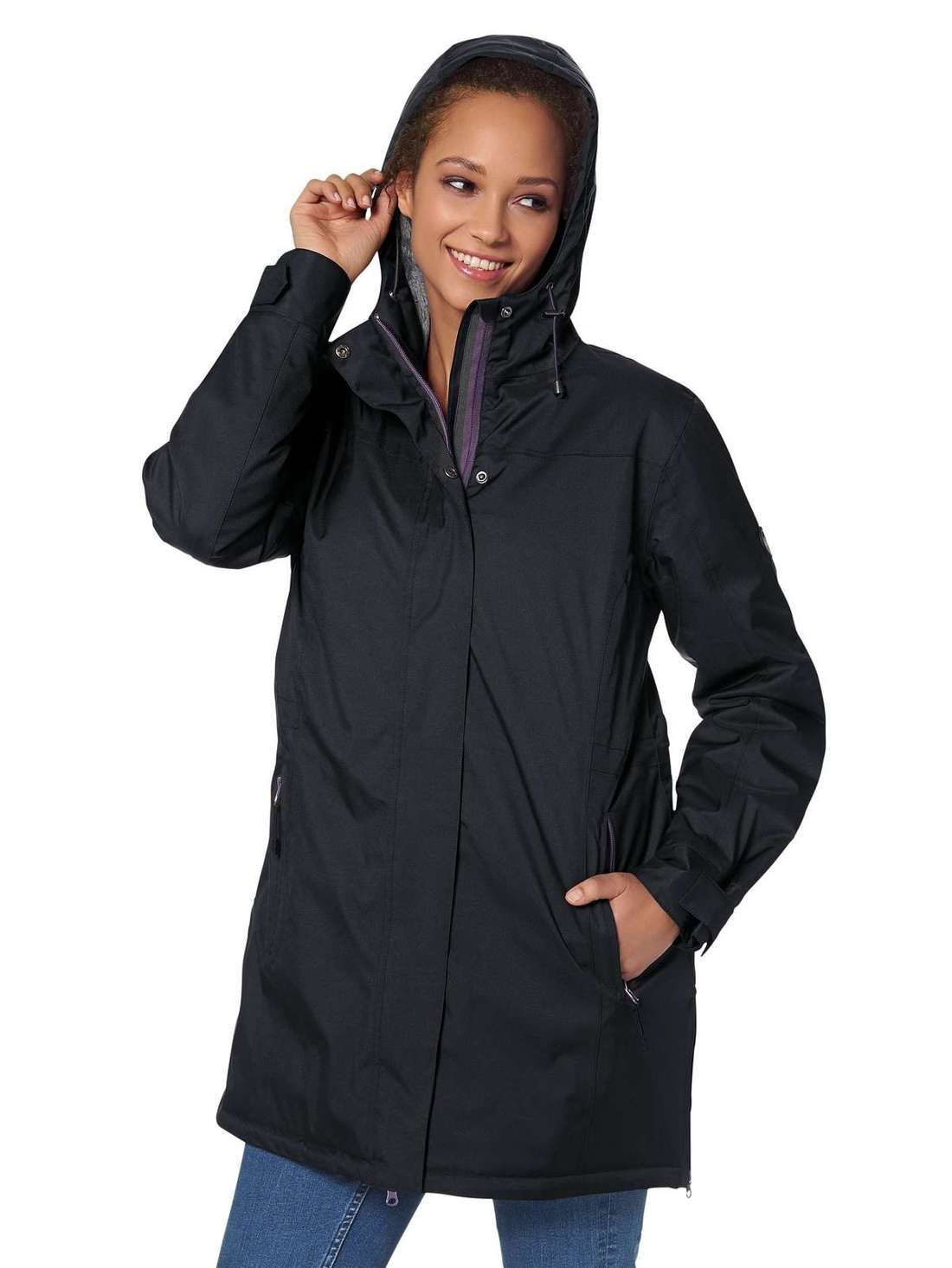 Уличная куртка с капюшоном Große Größen