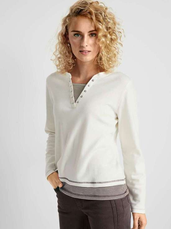 рубашка с длинными рукавами 2-в-1 Shirt