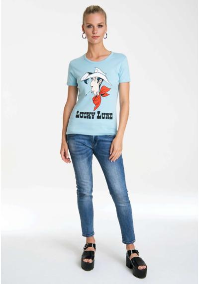 Футболка с классным принтом Lucky Luke Portrait