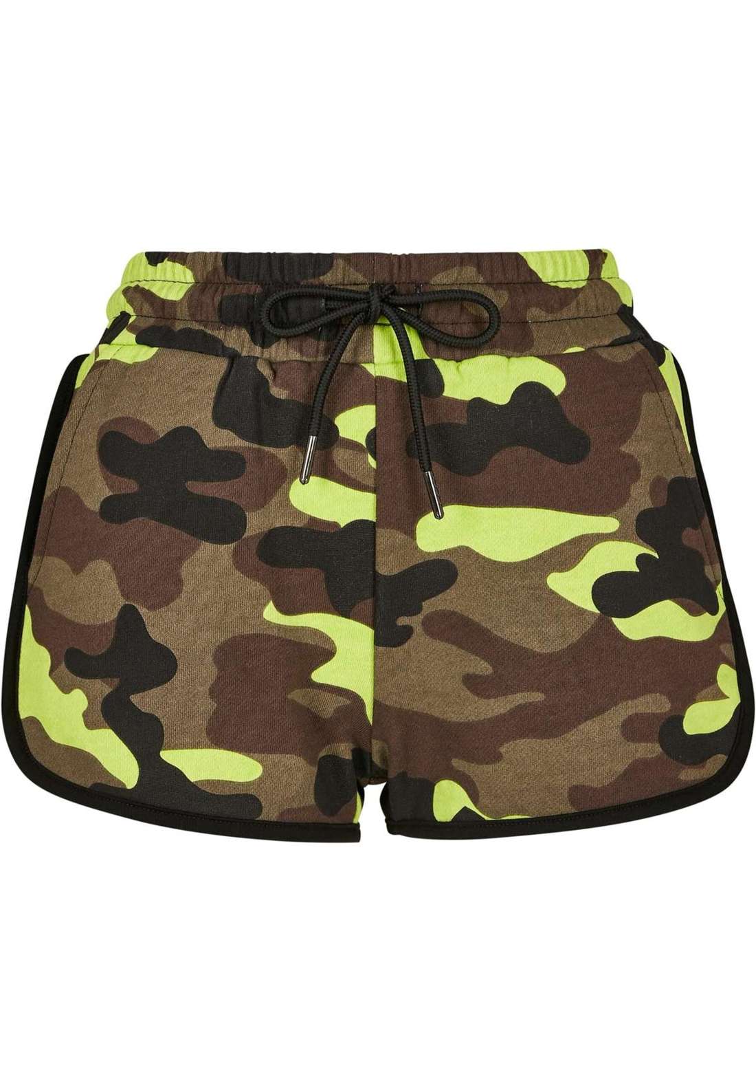 Тканевые брюки Urban Classics Damen Ladies Printed Camo Hot Pants