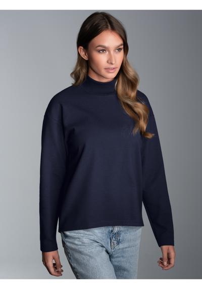 толстовка TRIGEMA Sweatshirt mit Stehkragen