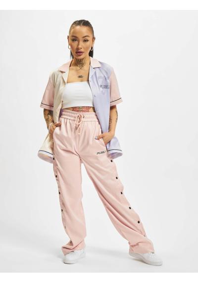 Тканевые брюки Damen FW222-012-1 FUBU Corporate Satin Track Pants