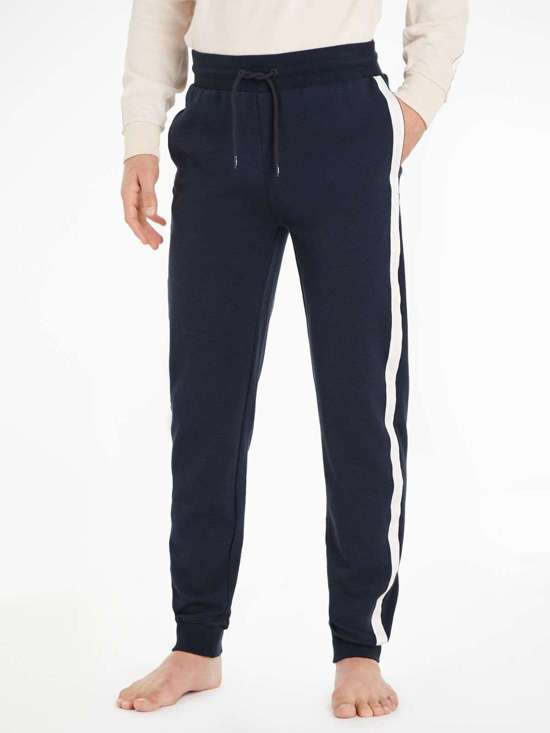 Спортивные брюки с полосками с логотипом по бокам HWK TRACK PANT