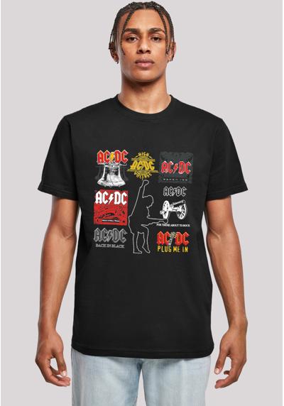 футболка ACDC Album Covers