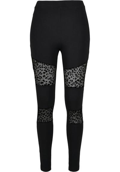 леггинсы Urban Classics Damen Ladies Flock Lace Inset Leggings