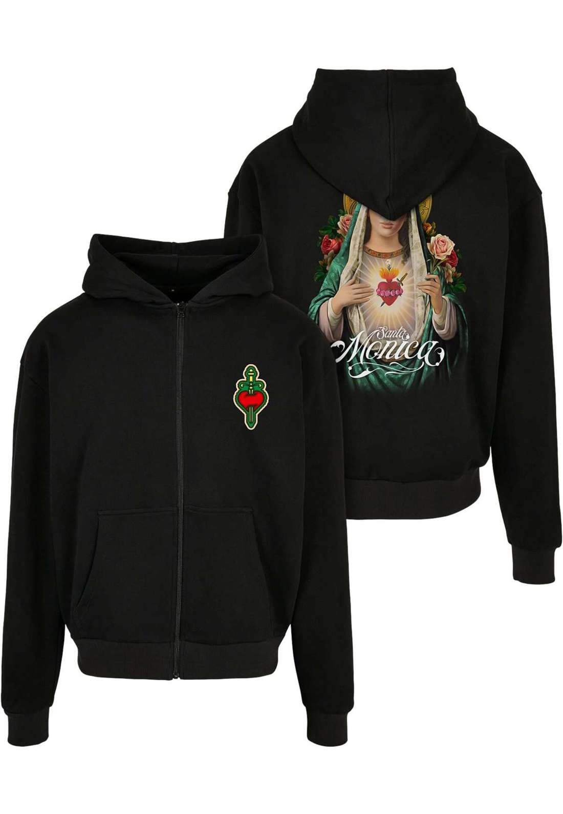 Толстовка с капюшоном Herren Santa Monica Heavy Oversize Hoody