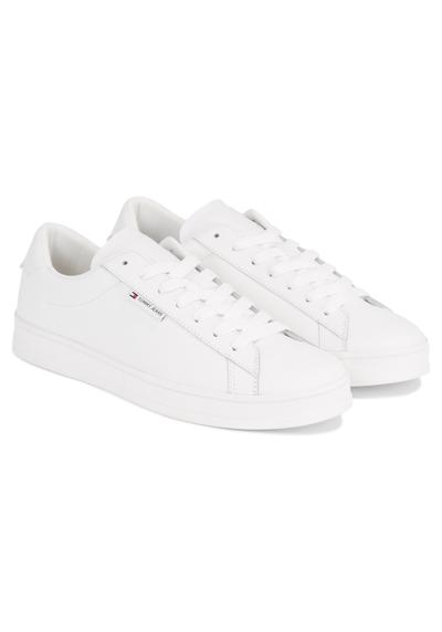 Кроссовки с этикеткой TJM LEATHER LOW CUPSOLE