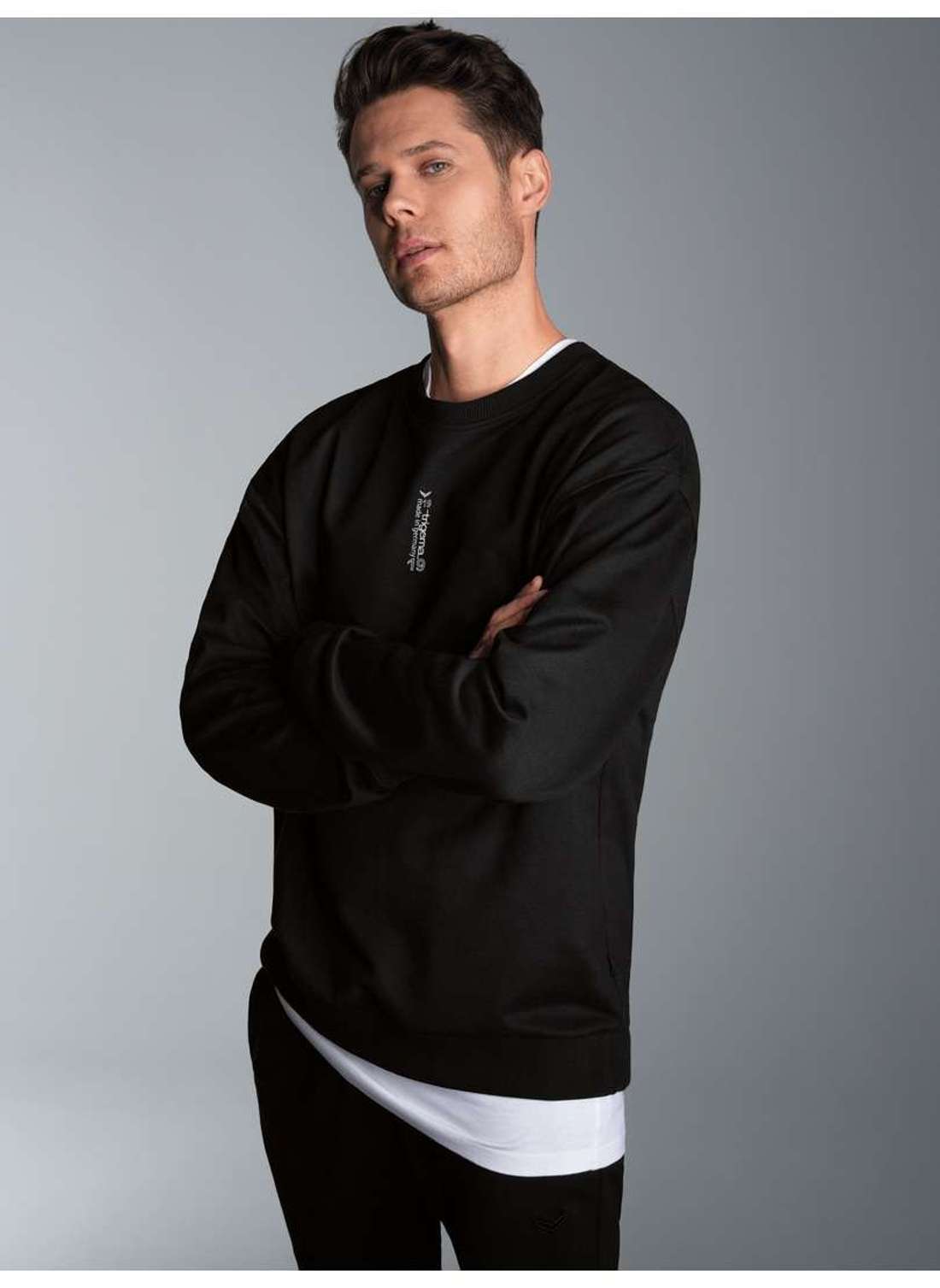 толстовка TRIGEMA Sweatshirt mit modischen Prints