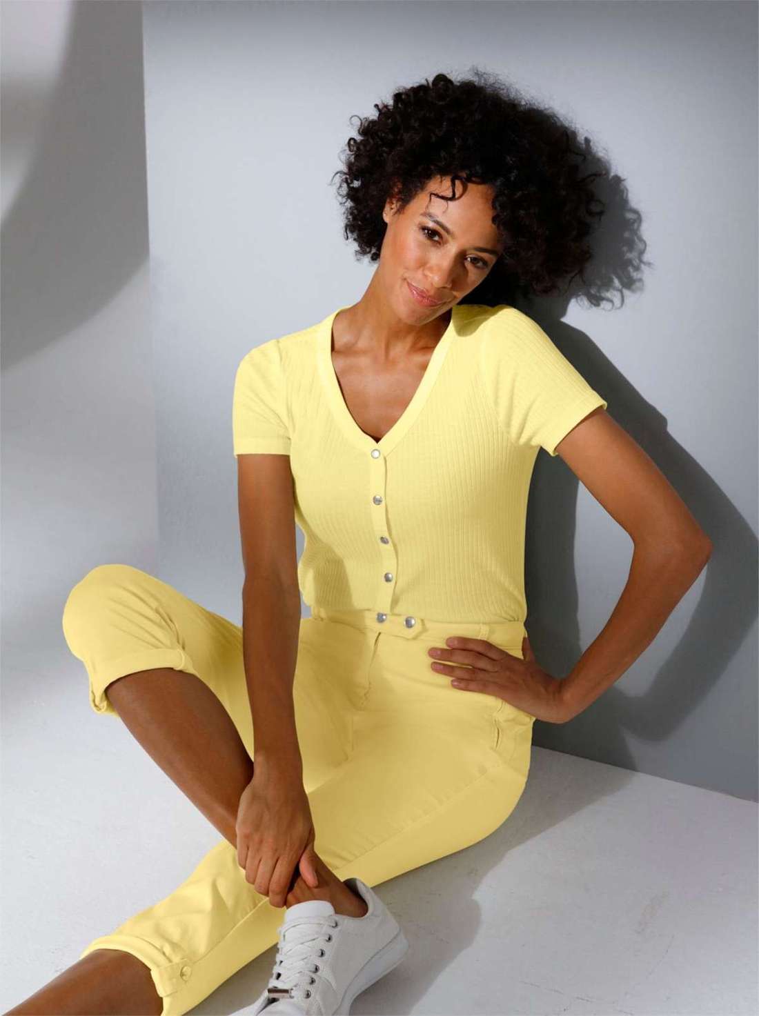 V-образная рубашка Lyocell-Shirt