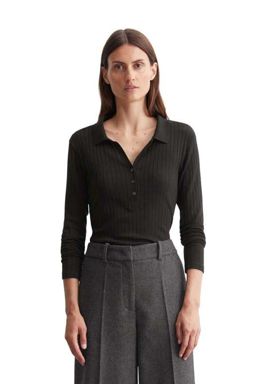 толстовка aus softem Rippjersey