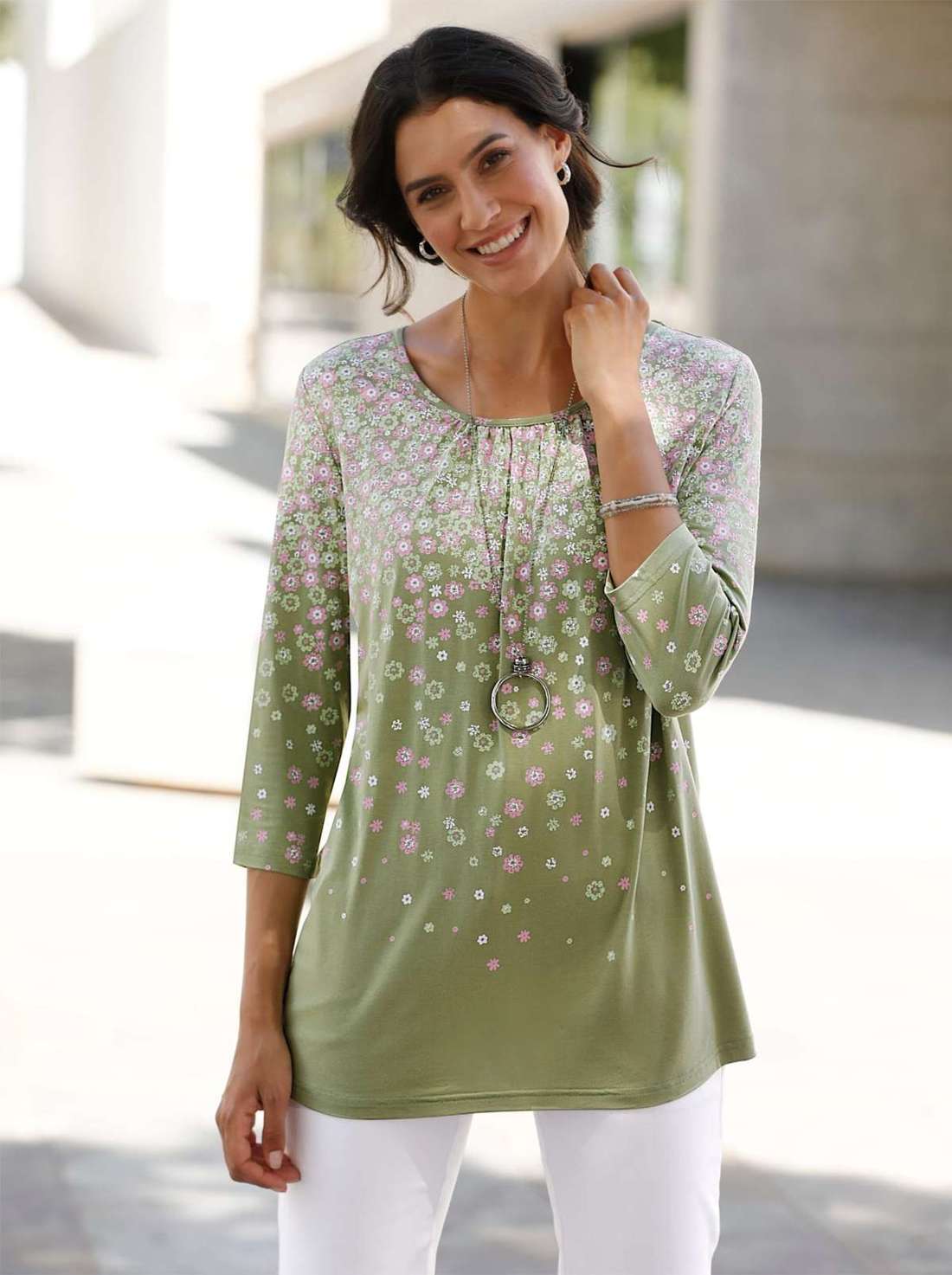 Рубашка с принтом Tunikashirt