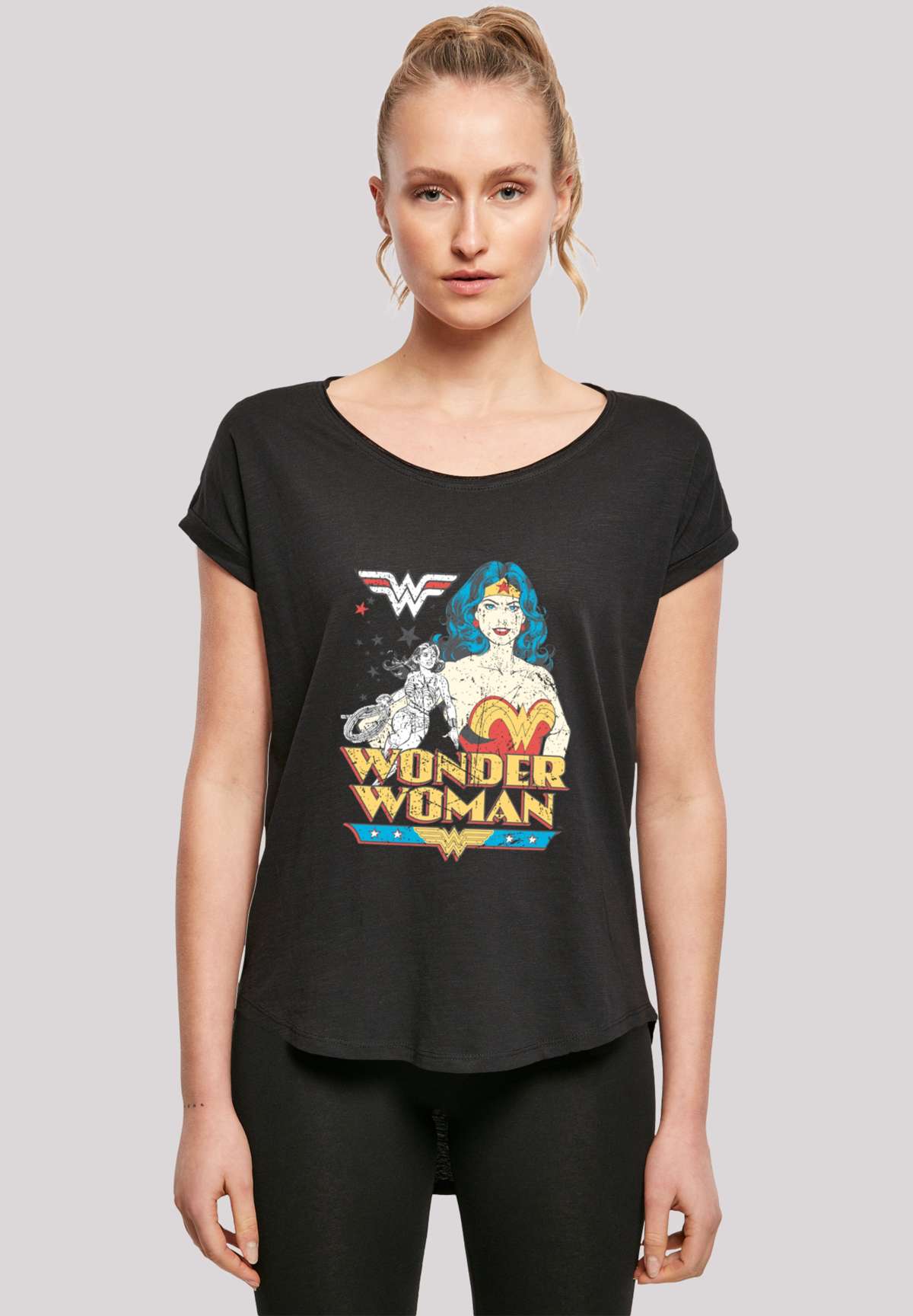 футболка DC Comics Superhelden Wonder Woman Posing