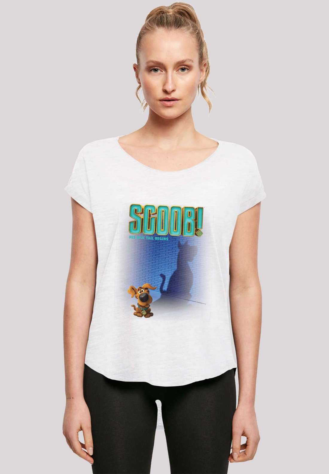 футболка Long Cut T-Shirt `Scooby Doo Movie Poster`