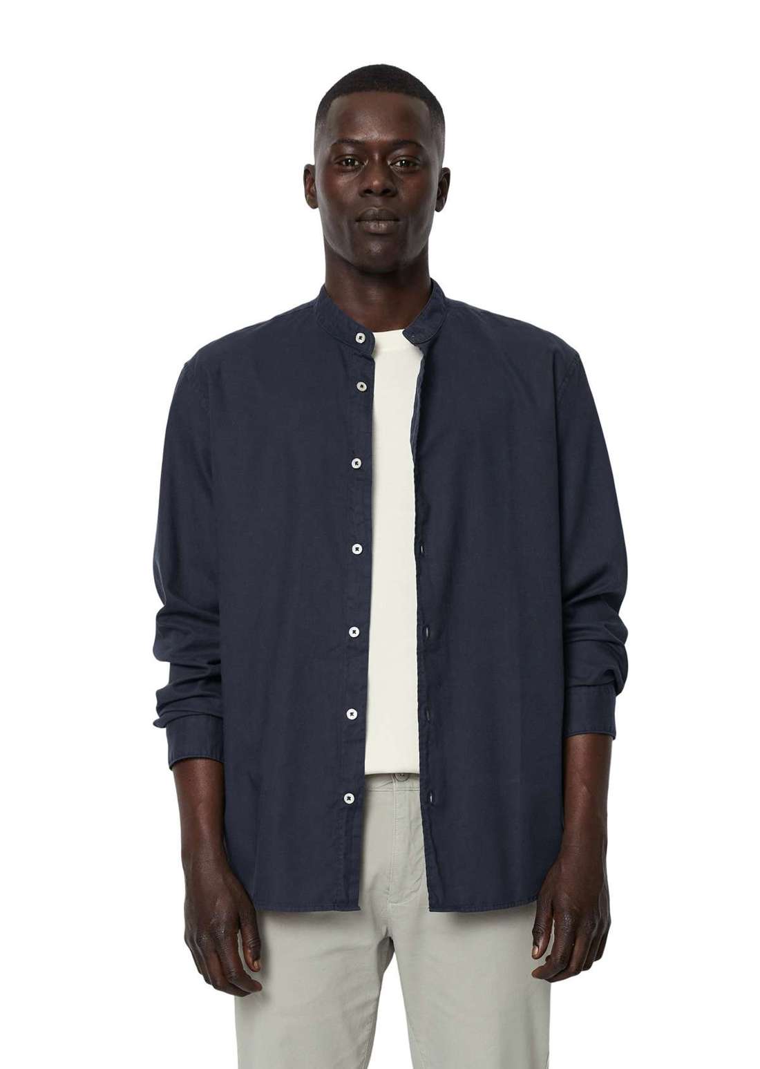 Рубашка с длинным рукавом aus reiner Bio-Baumwolle