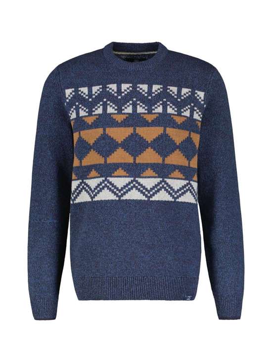 Вязаный свитер LERROS Strickpullover mit Jacquardmuster