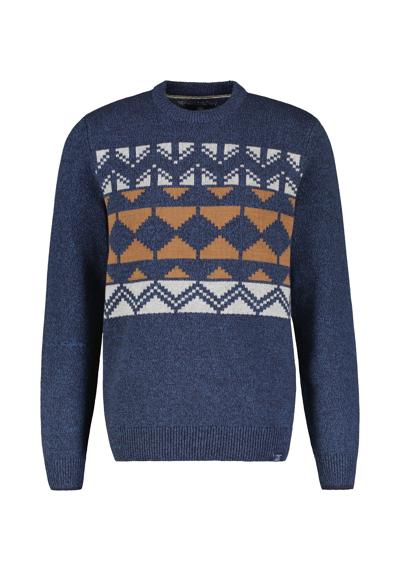 Вязаный свитер LERROS Strickpullover mit Jacquardmuster
