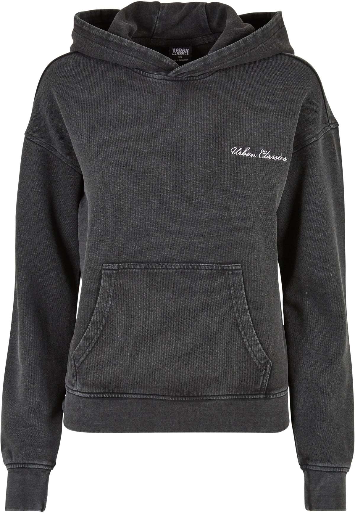 Толстовка с капюшоном Urban Classics Damen Ladies Small Embroidery Terry Hoody