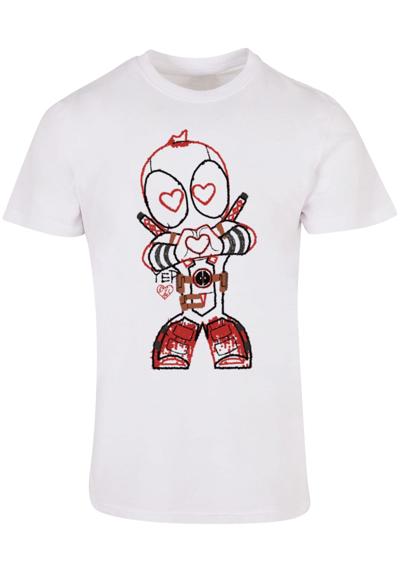футболка Herren Deadpool - Love Beam Line T-Shirt