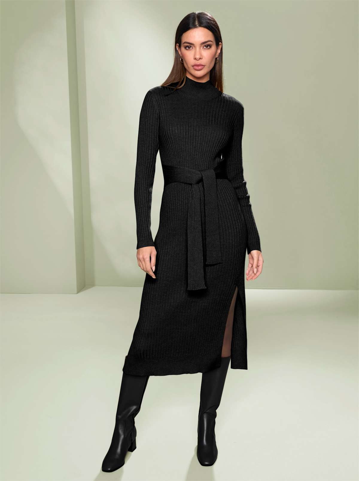 Трикотажное платье Strickkleid