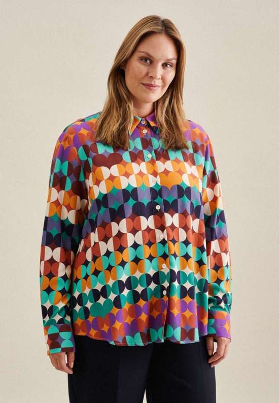 Рубашка-блузка Schwarze Rose