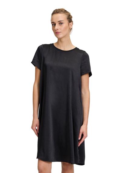 Летнее платье Basic-Kleid mit Rippbundchen