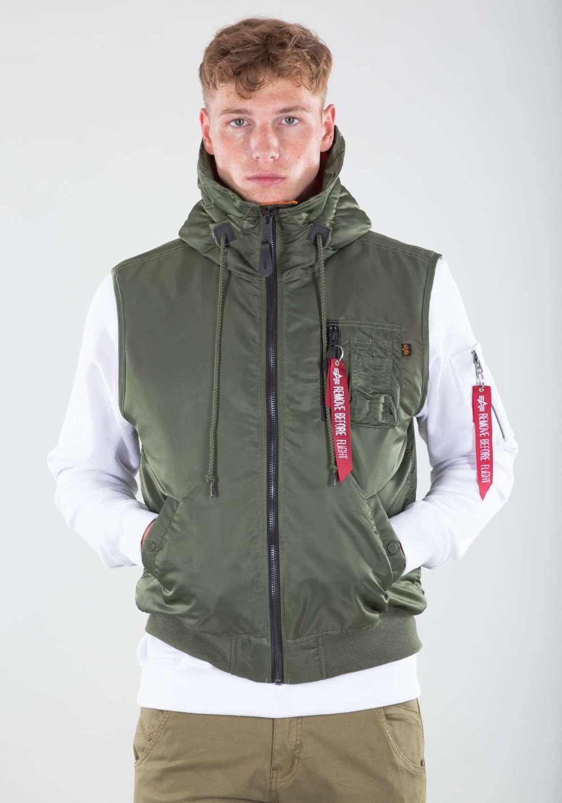 Блуза Men - Vests Hooded MA-1 Vest