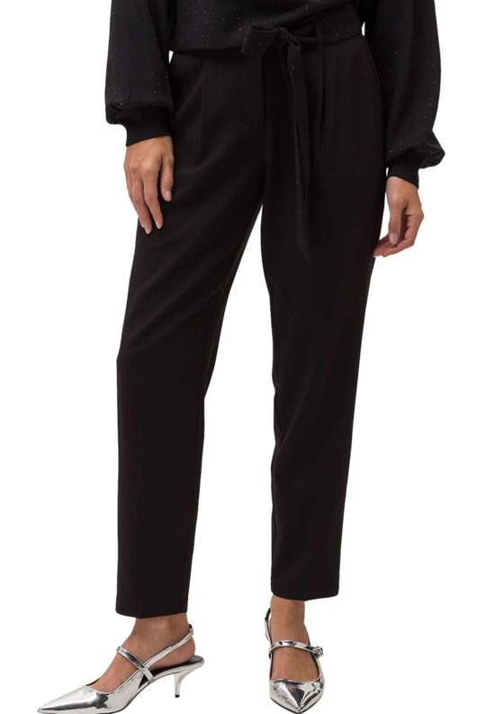 Тканевые брюки zero Hose Bindegürtel Ziersteine