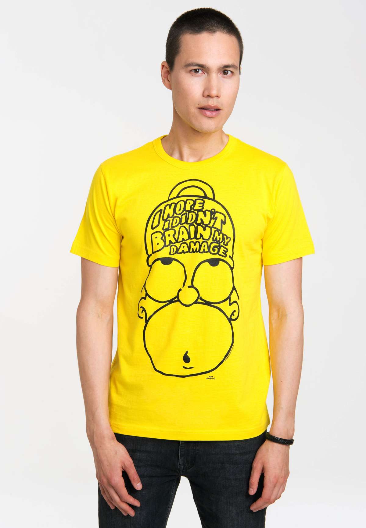 Футболка с забавным принтом спереди Homer Simpson - The Simpsons