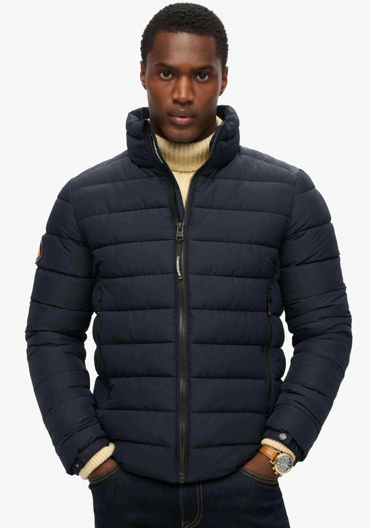 Стеганая куртка FUJI EMB PADDED JACKET
