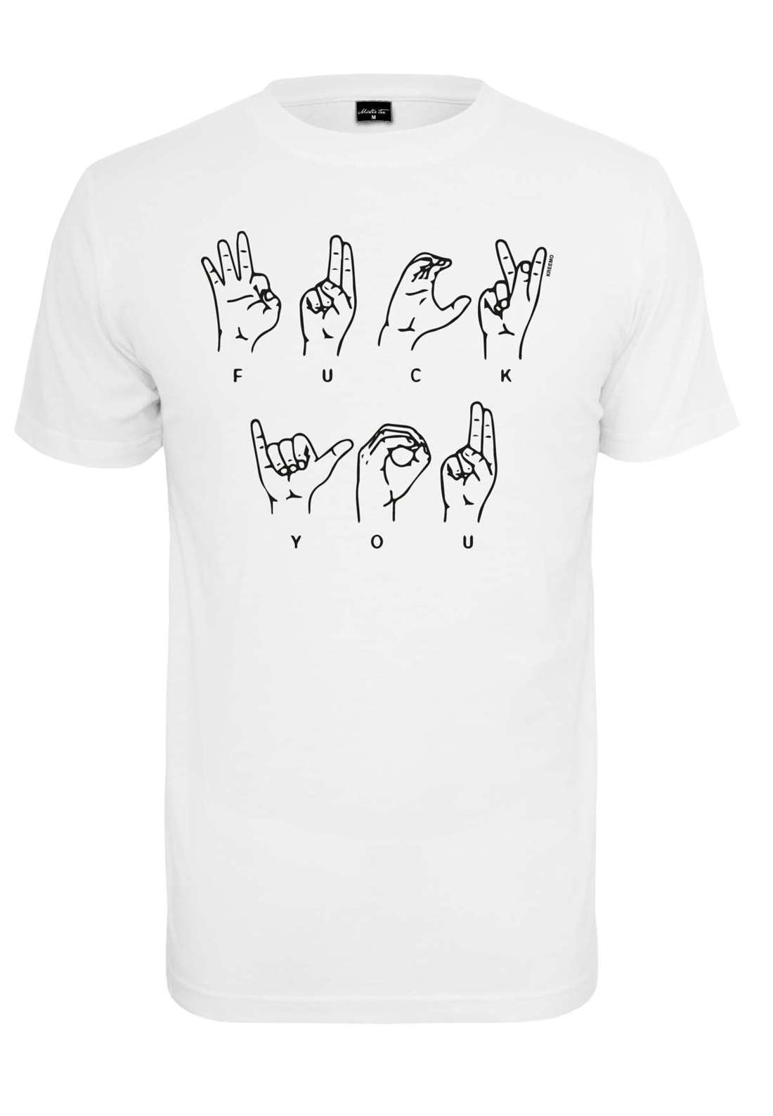 футболка Herren FU Sign Language Tee