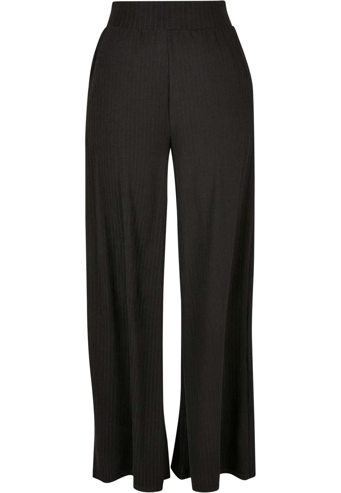 Тканевые брюки Urban Classics Damen Ladies Rib Jersey Wide Leg Pants