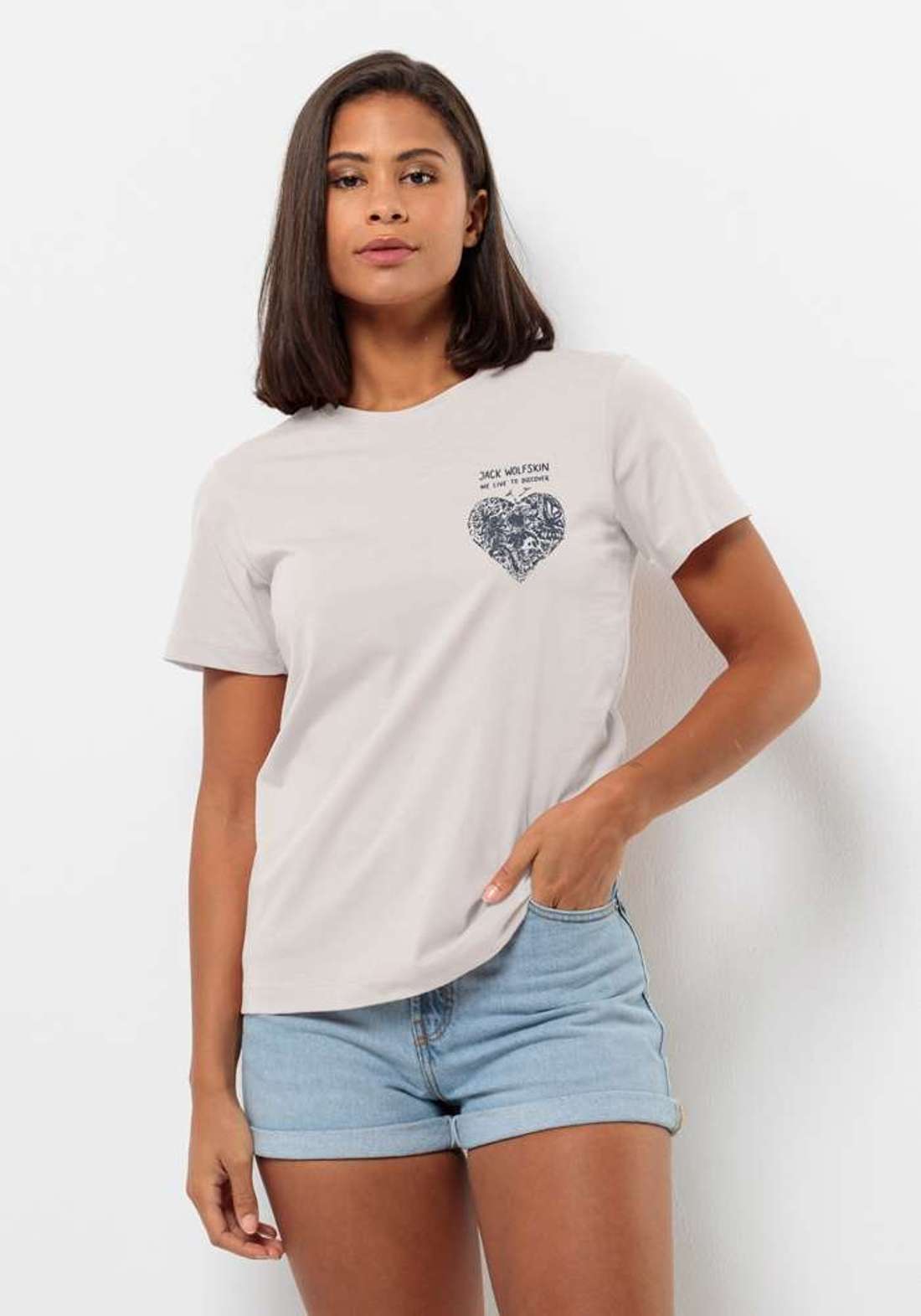 футболка DISCOVER HEART T W
