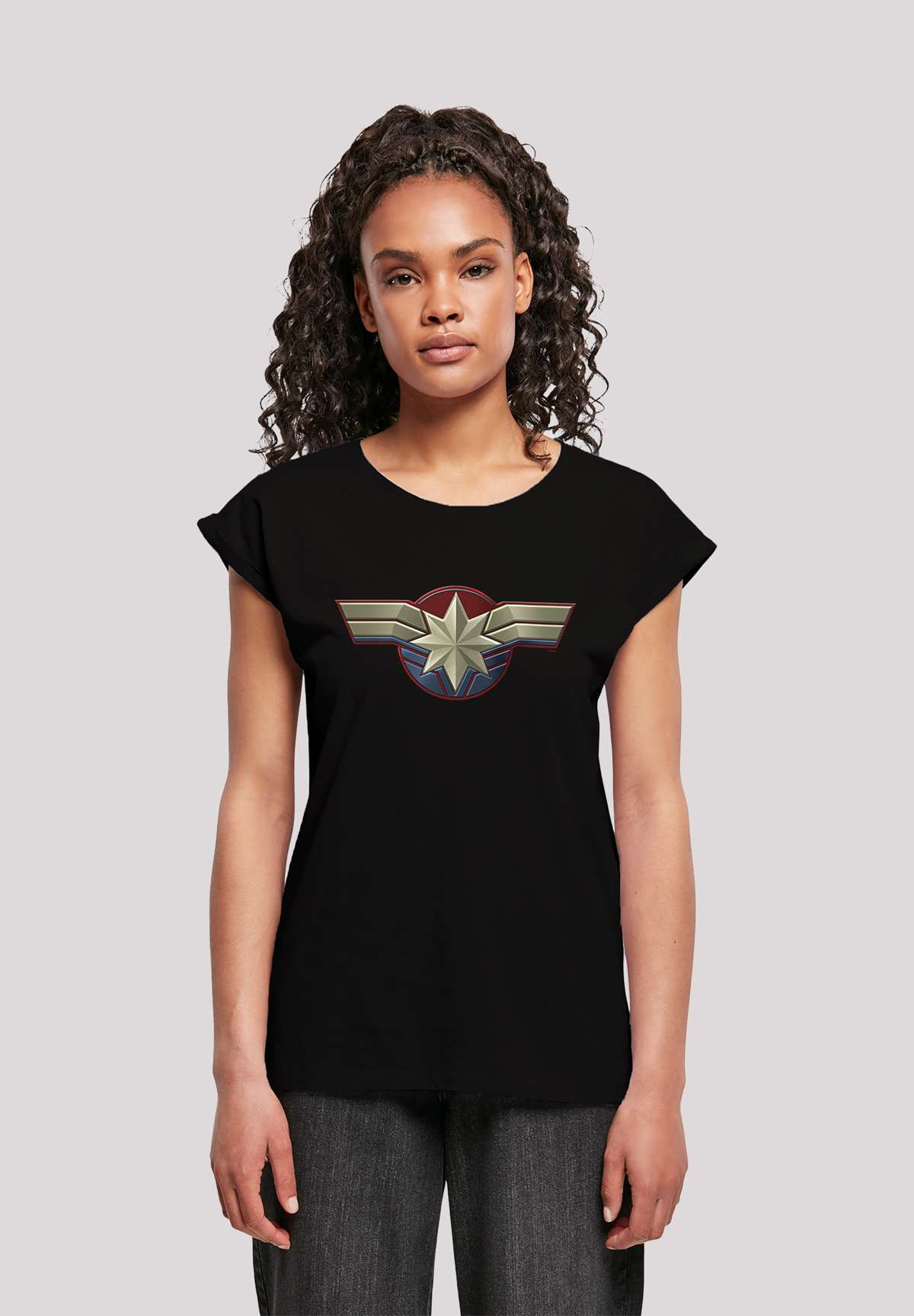 футболка Captain Marvel Chest Emblem