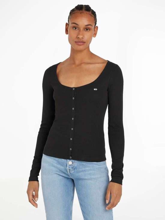 Рубашка с длинным рукавом и пуговицами TJW SLIM BUTTON THRU LS
