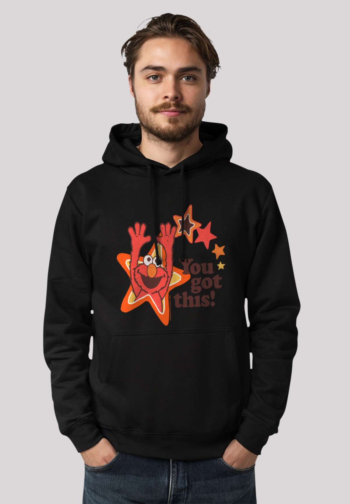 Толстовка с капюшоном Sesamstra?e Elmo You got This