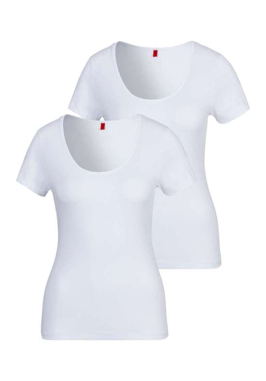 Футболка с вертикальным логотипом TWIN