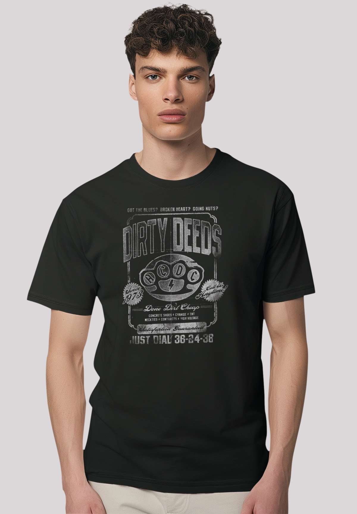 футболка AC/DC Dirty Deeds Done Cheap Just Dial