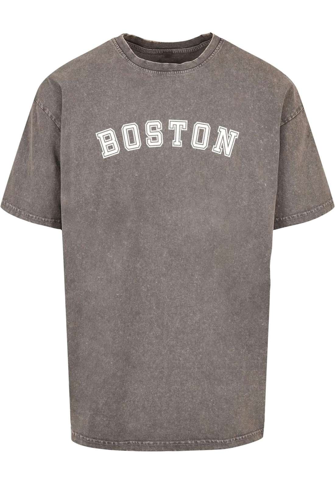 футболка Herren Boston X Acid Washed Heavy Oversize Tee