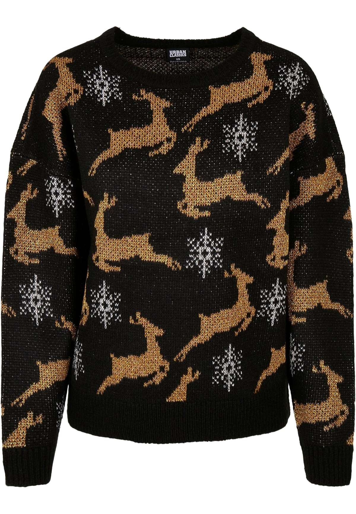 Свитер с круглым вырезом Urban Classics Damen Ladies Oversized Christmas Sweater
