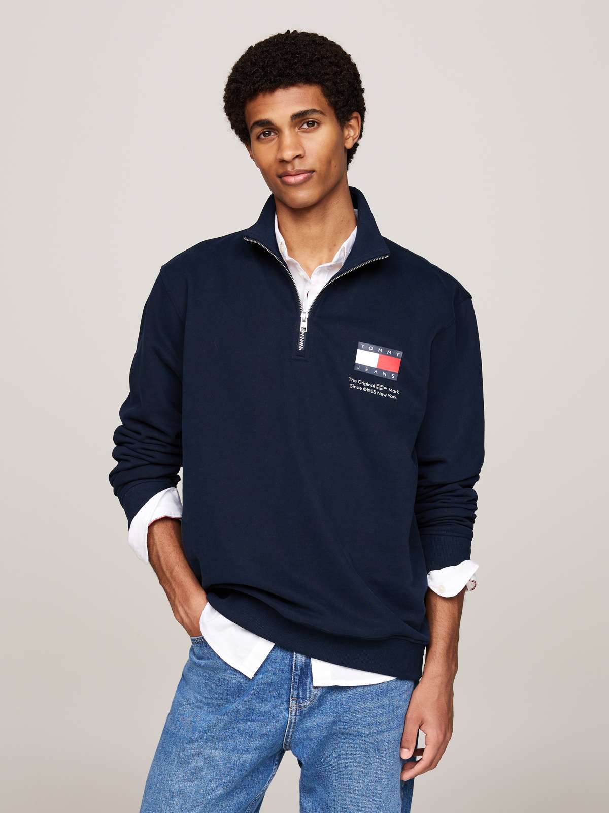 Толстовка с принтом логотипа Marekn TJM REG ENTRY HALF ZIP