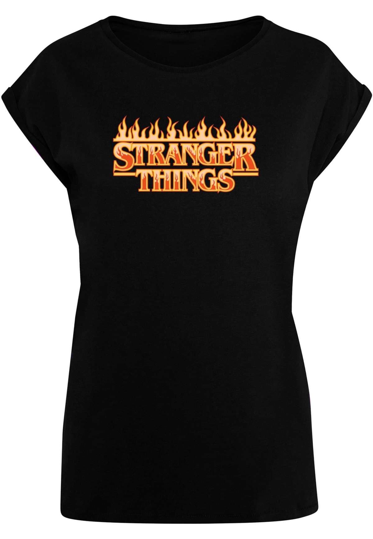 футболка Damen Ladies Stranger Things - Fire Logo T-Shirt