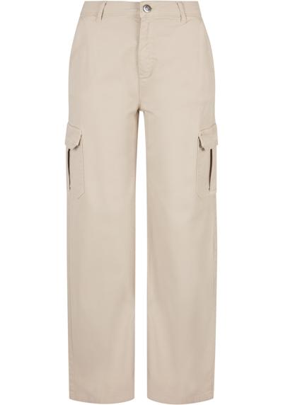 Тканевые брюки Urban Classics Damen Ladies High Waist Straight Cargo Pants