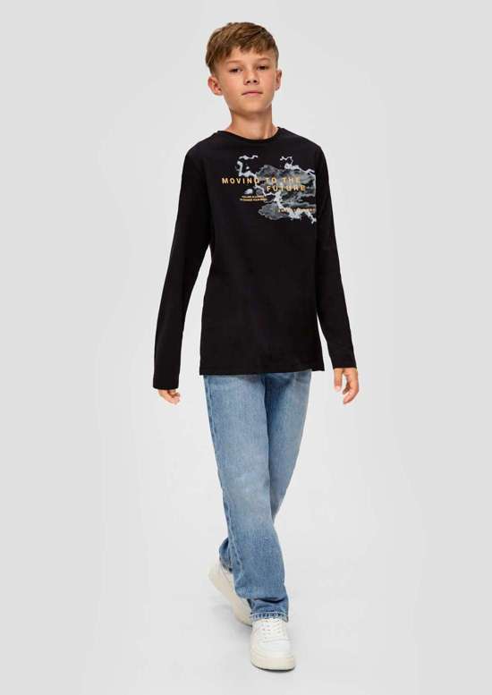 Джинсы обычного кроя с пятью карманами