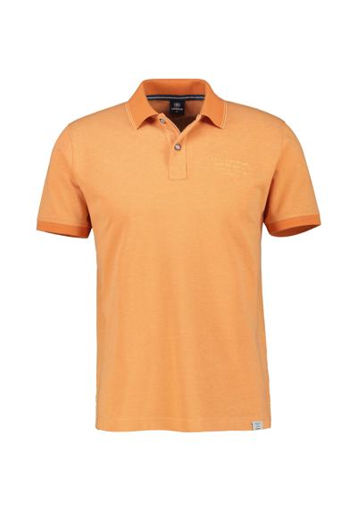 рубашка поло LERROS Poloshirt in Melange Optik