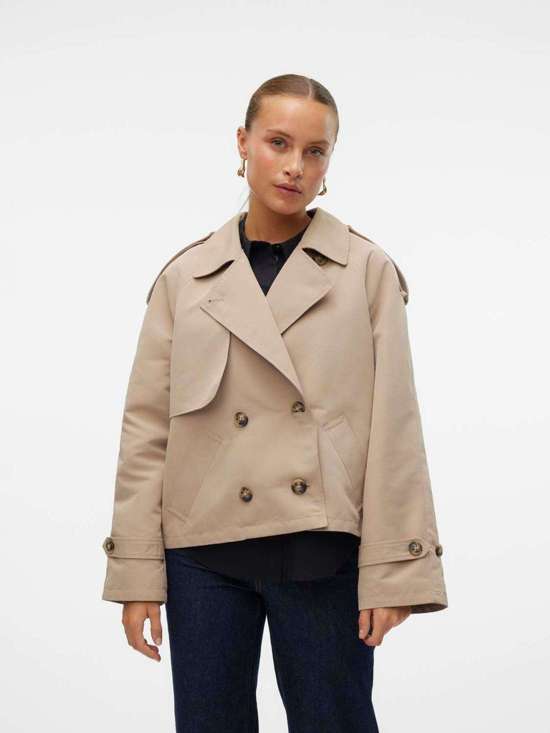 Короткая куртка в стиле тренча VMCHLOE SHORT TRENCHCOAT GA NOOS