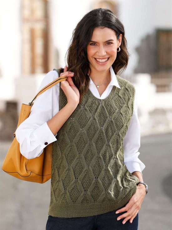 Свитер-жилет Pullunder