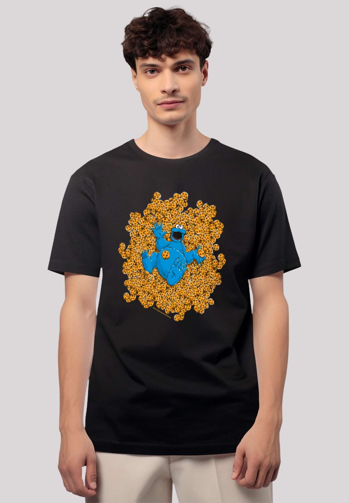 футболка Sesamstra?e Cookie Monster Coockie Bad