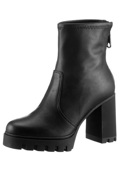 Ботильоны на высоком каблуке HEEL PLATFORM ZIP BOOT MG NAPPA