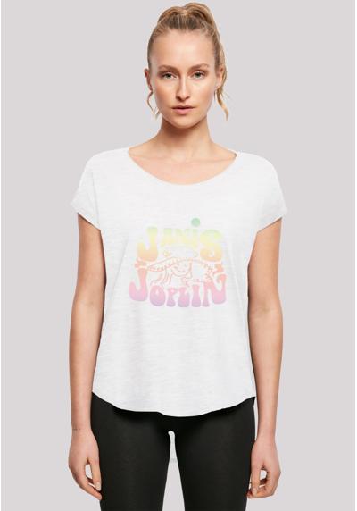 футболка Janis Joplin Pastel Logo