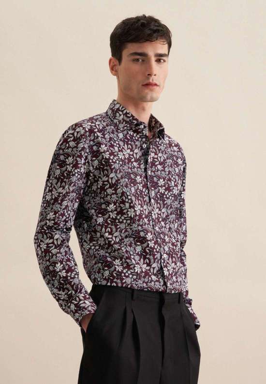 Деловая рубашка Slim